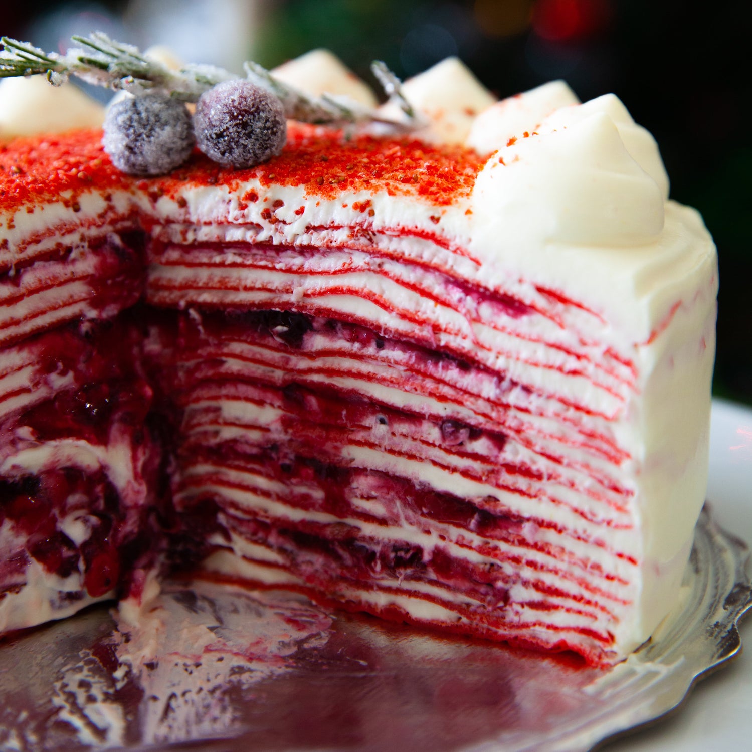 Crepe Cake in Toronto for birthdays, anniversary, celebration, Christmas