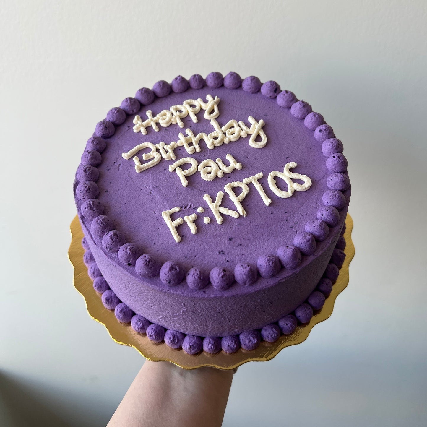 Ube Crepe Cake