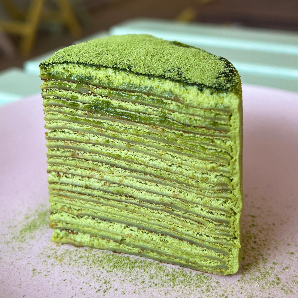 Matcha Crepe Cake