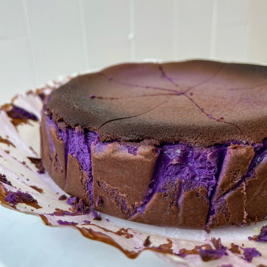 Ube Basque Cheesecake in Toronto