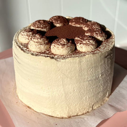 4" Tiramisu Crepe Cake | Nana's Creperie